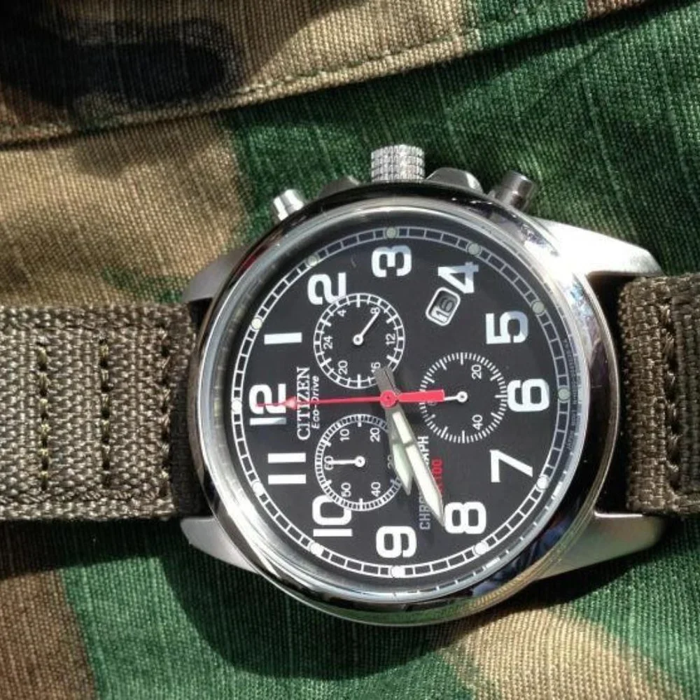 Citizen Green Band Watch 39mm! NEW!